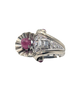 Retro ruby ring