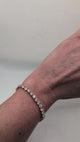 Nearly 7 carat diamond tennis bracelet