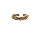 Vintage 1960s gold and diamond "rope" bracelet