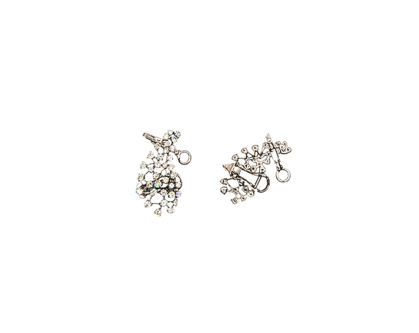 Helix ear cuff in diamond spray design