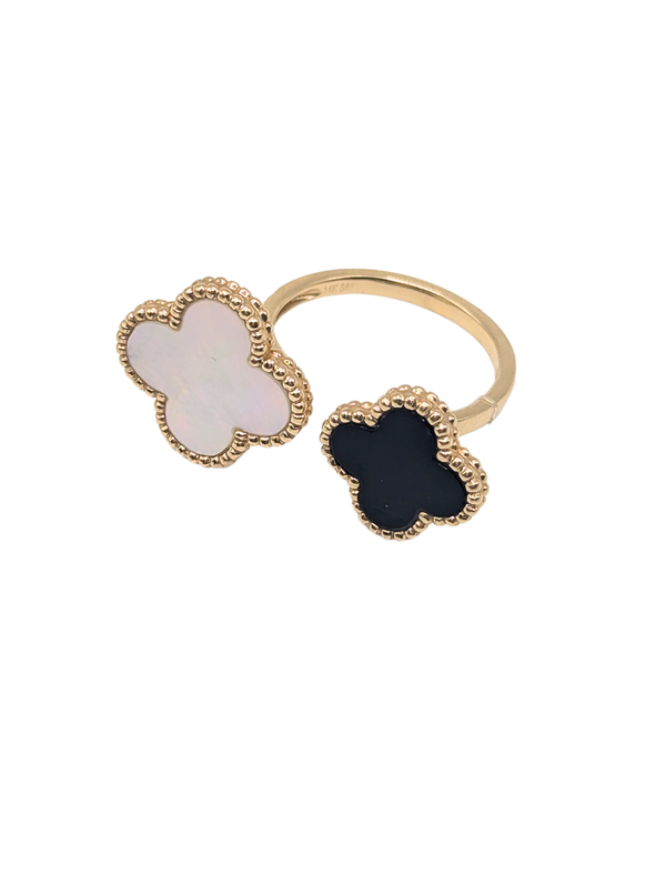 Alhambra style "knuckle duster" ring