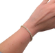 Nearly 7 carat diamond tennis bracelet