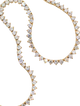 13 carat diamond tennis necklace